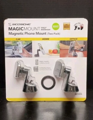 Scosche Magicmount Pro Mount 2Pack Dash / Desk Mount Magnetic Cell Phone Holder  - Image 1 of 4