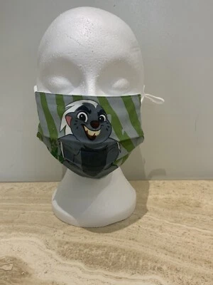 Disney Lion King "Bunga" Face Mask soft ear cords and nose wire - Image 1 of 3