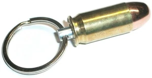 Kugel Schlüsselanhänger .45 ACP 45 Auto Vollmetallmantel Messinggehäuse-NEU - Bild 1 von 5