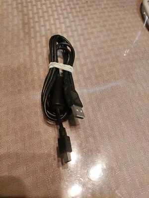 Mini 4 Pin USB 2.0 Cable, Black, Type A Male to 4 Pin Mini-B Male, 5 foot - Image 1 of 2