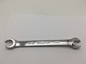 Snap-on Tools RXFS2022B 5/8" X 11/16" Double Flare Nut Line Wrench USA - Picture 1 of 16