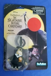 Disney Tim Burton The Nightmare Before Chtistmas Mayor Reaction Funko Super 7 - Imagen 1 de 10