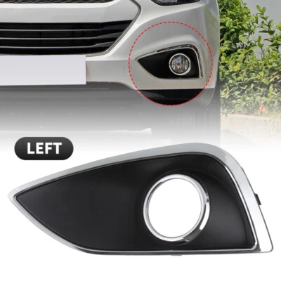 Front Grille Fog Lamp Light Cover Bezel Trim Left For Hyundai IX35 2010-2012 11 - Image 1 of 4