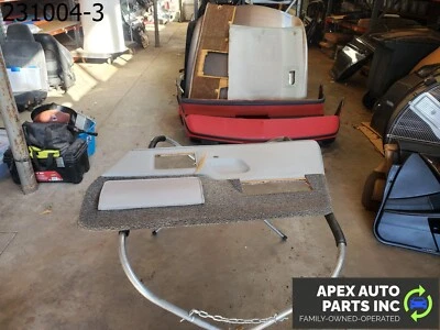 OEM 1984 Pontiac Fiero Right Interior Door Panel Power Window Gray Foto 1 de 4