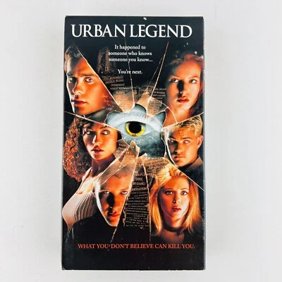Urban Legend VHS Video Tape Jared Leto Alicia Witt - Image 1 of 2