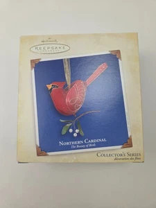 Hallmark Northern Cardinal Andenken Ornament #1 Die Schönheit der Vögel Serie 2005 - Bild 1 von 2