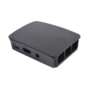 Case contenitore ufficiale Raspberry PI 3 mod B NERO coperchio removibile - Imagen 1 de 1