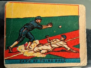 1933 Eclipse Imports R337 Al Simmons Safe At Third Base #415 HOF PR-FR - Picture 1 of 3
