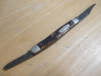 老式Kabar 1047 3刀片折叠口袋刀 — 第 1/4 张图片