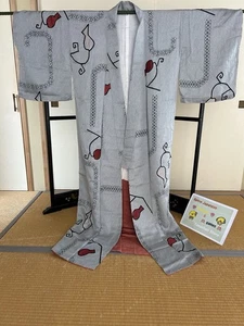 Japanese Kimono Vintage Yukata Rare Authentic Free Shipping from Japan - Picture 1 of 18