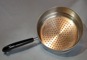 Revere Ware Perforated STEAMER - 7¼" Stainless Steel Insert - 2 Qt. ~ Used - Picture 1 of 6
