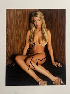 TARA REID HAND SIGNED 8x10 PHOTO SEXY ACTRESS AUTOGRAPHED AMERICAN PIE COA - Picture 1 of 1