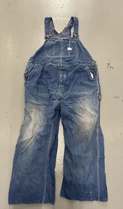 Vintage 60er JC Penney Denim Latzhose Blue Jeans Union - Bild 1 von 16