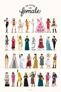 Die Zukunft ist weiblich von Nour Tohme Giclée-Druck auf Papier oder Leinwand kostenloser Versand - Bild 1 von 3