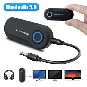 Bluetooth Audio Transmitter Adapter Wireless Stereo Sender TV Speaker Dongle USB - Afbeelding 1 van 12