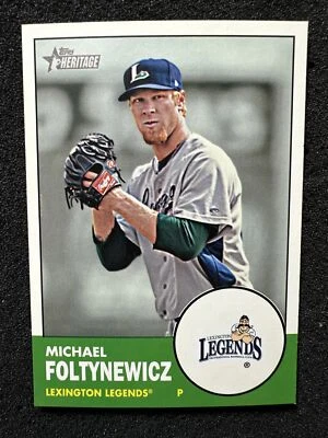 MICHAEL FOLTYNEWICZ #64 2012 Topps Heritage Minor League Edition Prospect QTY - Image 1 of 3