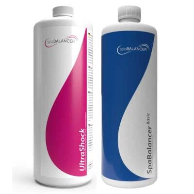 Whirlpool Pflegeset SpaBalancer 1L + Ultrashock 1L Entkeimung Poolpflege Spa Dhl