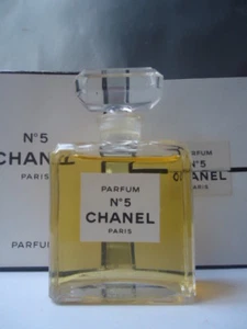 FACTICE CHANEL No5 28ml Parfum Vintage 1970s Rare 8cm Bottle Outer Badly Marked - Picture 1 of 10