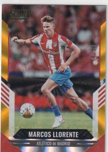 Panini FIFA Score 2021-22 Soccer Card No. 166 Marcos Llorente Gold Laser 2/10 - Picture 1 of 2