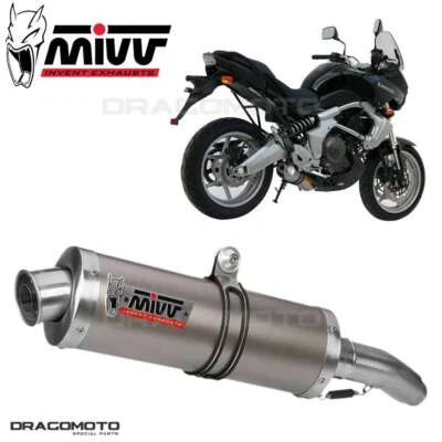 Scarico KAWASAKI Versys 650 2010 2011 MIVV Oval Carbonio Foto 1 de 3