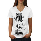 Wellcoda Captain Obvious Funny Womens V-Neck T-shirt, Captain Graphic Design Tee