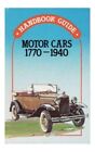 Motor Cars 1770-1940 By Jose Porazik Book The Cheap Fast Free Post