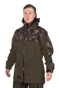 Fox Aquos Tri Layer 3/4 Jacket Regenjacke Jacke Angeljacke Outdoorjacke - Picture 1 of 9