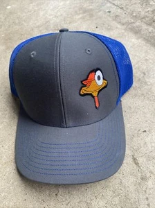 Roadrunner SnapBack Hat Blue GreyBaseball Hat - Picture 1 of 8