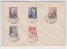 seltener Brief mit 5 Briefmarken 1,25 bis 5 Franc Luxemburg 1940 (82250)