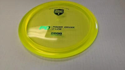 New Discmania Yellow Power Driver C-Line Green Foil 10 4 0 3 172g - Image 1 of 2
