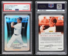 2012 Panini Prizm Prizms George Brett #144 PSA 10 GEM MT HOF