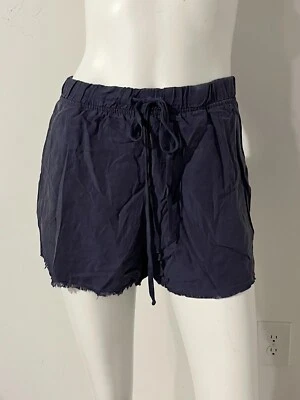 Bella Dahl Drawstring Shorts Size XS Blue - Image 1 of 4