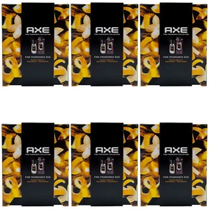Axe Geschenkset Black Vanilla 6 Set`s = 6 x 150ml Bodyspray + 6 x 300ml Duschgel - Bild 1 von 2