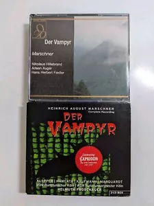 Lot of 2 Der Vampyr 2 CD Set Heinrich August Marschner Import Germany Opera - Imagen 1 de 20