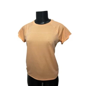 XL (14) Athleta Girl Sunburst UPF Tee Orange Short Sleeve Tshirt Activewear - Picture 1 of 10