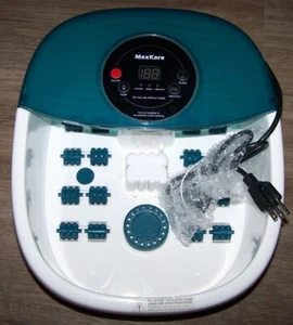 Neu im Karton MaxKare XKAM-SPA18 Fuß Spa/Bad Massagegerät mit voller Rolle, Wärme & Blasen - Bild 1 von 8