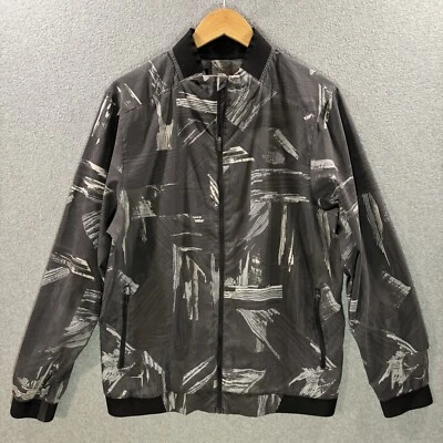 The North Face Mens L RAPIDO MODA Reflective Running Cycling Safety Jacket Black - Image 1 of 4