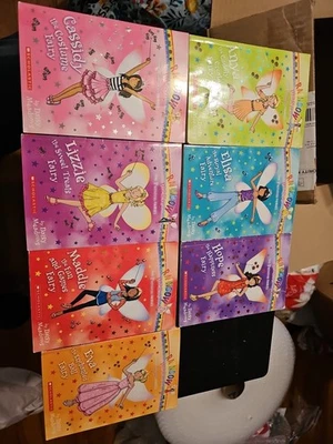 The Princess Fairies 1-7 Set 1 2 3 4 5 6 7 Rainbow Magic lot Daisy Meadows - Image 1 of 4