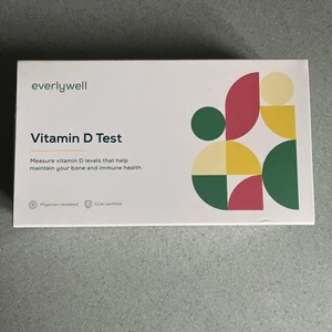 Everlywell Vitamin D & Entzündungstest-Kit Ablaufdatum 04/2026 Neu geöffnete Verpackung - Bild 1 von 7