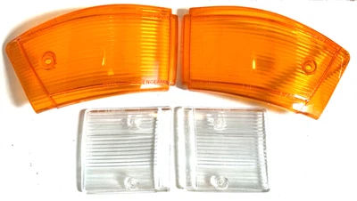 TRIUMPH 2000 2500 TURN SIGNAL FLASHER INDICATOR LENS SET OF 4 - Imagem 1 de 4