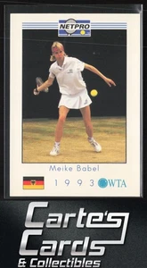 Meike Babel 1993 NetPro Tour Stars Tennis #W2 RC Rookie - Picture 1 of 2