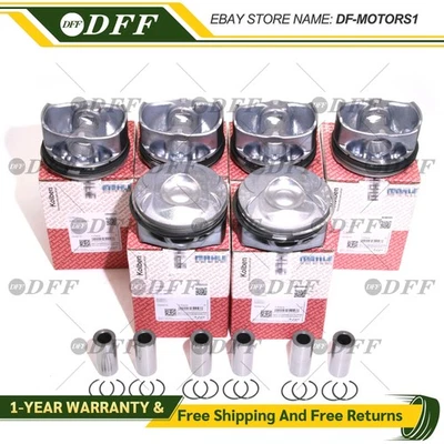 Juego de 6 pistones y anillos STD para Jaguar XF Land Rover Discovery 306 PS AJ126 3,0 L Foto 1 de 4