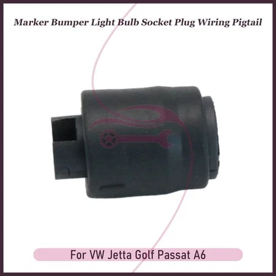 Side Marker Bumper Light Bulb Socket Plug For 96-05 Audi A4 98-11 Audi A6 - Image 1 of 4