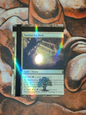 FOIL NFC Miscut Murmuring Bosk FTV Realms MTG Magic the Gathering - Image 1 of 2