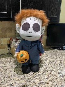 Halloween 2 1981 Michael Myers Tür Veranda Greeter 20 Zoll Plüschpuppe Gemmy - Bild 1 von 4