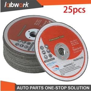 Labwork 25 Pack Cut Off Wheels 3"x1/32"x3/8" Die Grinder Metal Cutting Disc - Picture 1 of 12