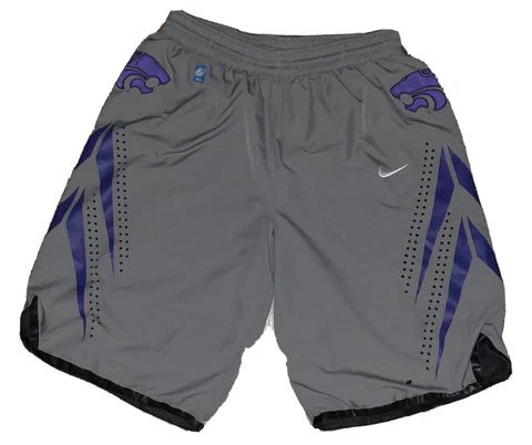 Nike Kansas State Wildcats Basketball On Court TEAM ISSUE Shorts Men’s M RARE Cover