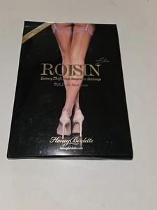 Honey Birdette Roisin Luxury Thigh High Suspender Stockings size Large new - Picture 1 of 3