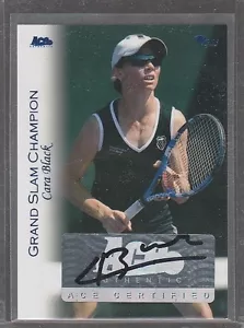 2012 Ace Authentic Grand Slam 3 Autographs Blue #6 Cara Black Auto - Picture 1 of 1