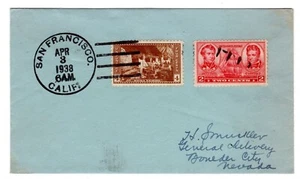 CAM R34E34 San Francisco CA - Boulder City NV Flight 1938 ONLY 27 Pieces - Picture 1 of 2